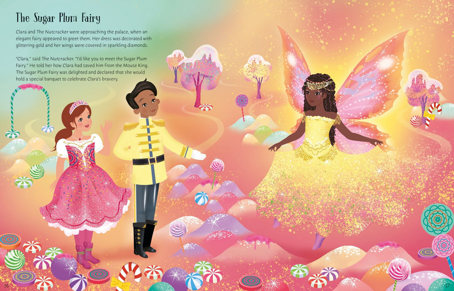 Sticker Dolly Dressing The Nutcracker By Fiona Watt and Antonia Miller Inner Page