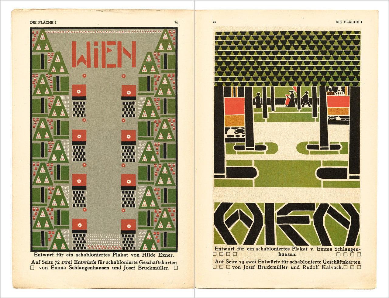 Die Fläche: Design and Lettering of the Vienna Secession, 1902–1911