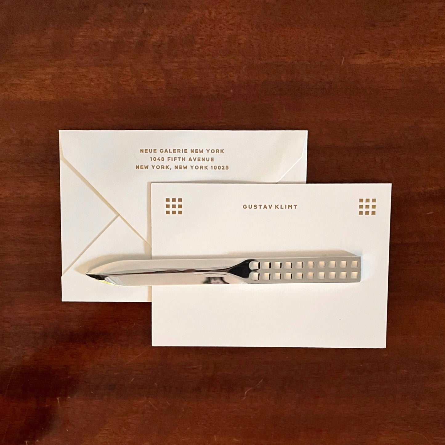 Silver-Plated Letter Opener