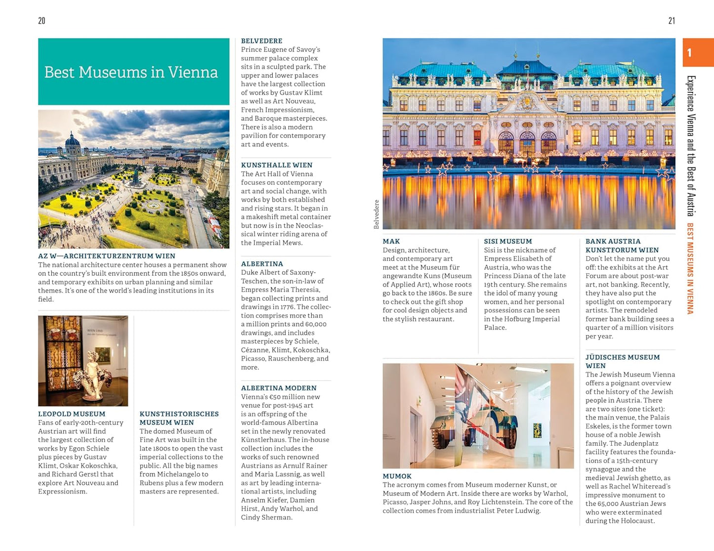 Fodor's Vienna & the Best of Austria: With Salzburg & Skiing in the Alps Inner Page