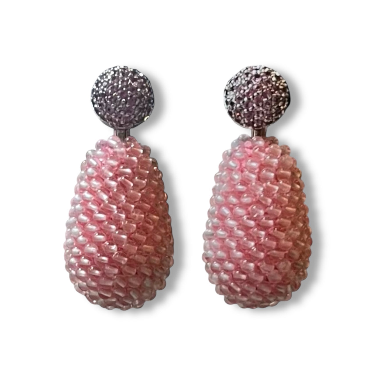 A. E. Köchert Rose Quartz Drop Earrings