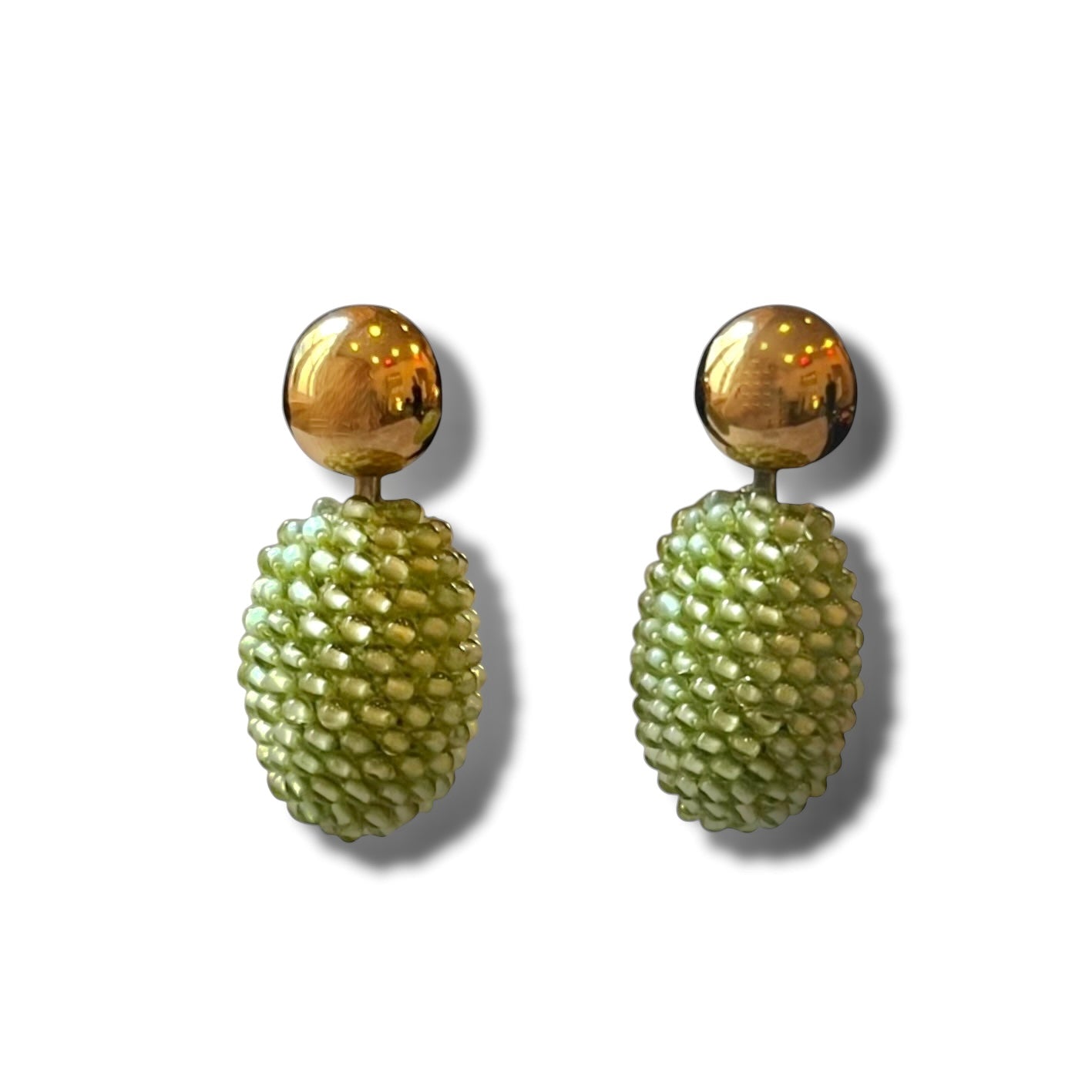 A. E. Köchert Peridot Olive Earrings