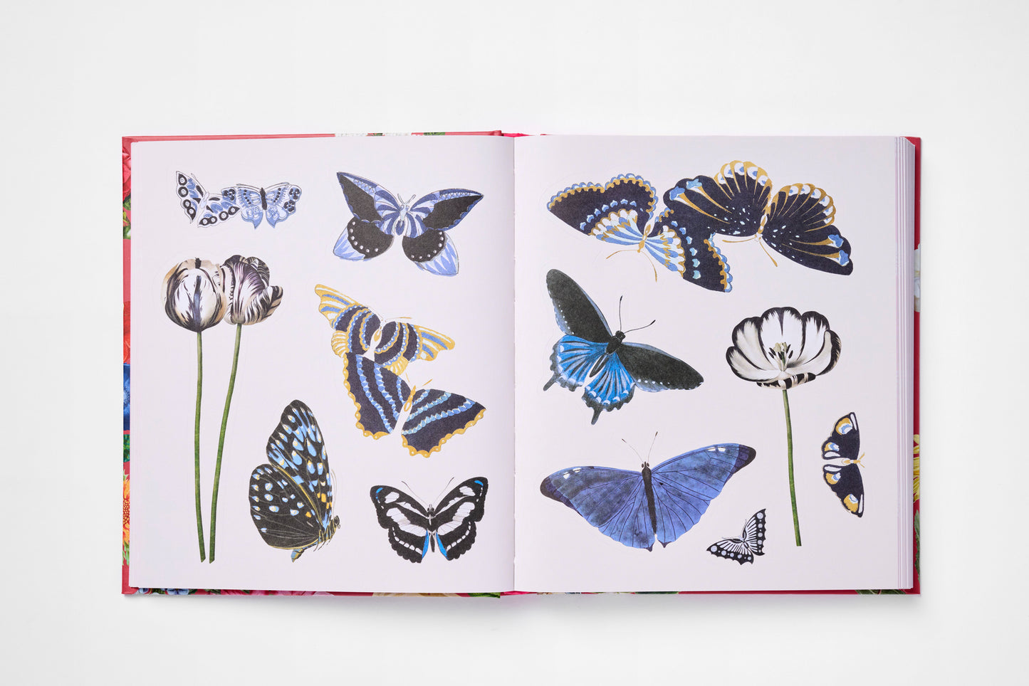 The Sticker Treasury of Blooms and Butterflies