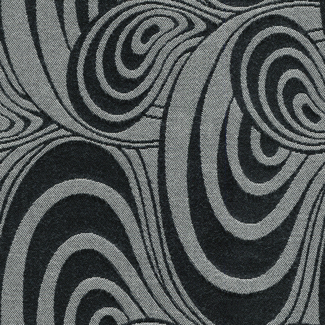 Detail of Black and Gray Föhn Cushion