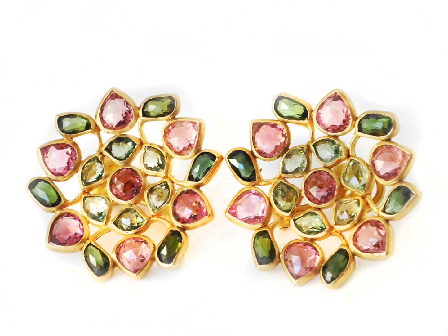 Gem Palace Flower Earrings