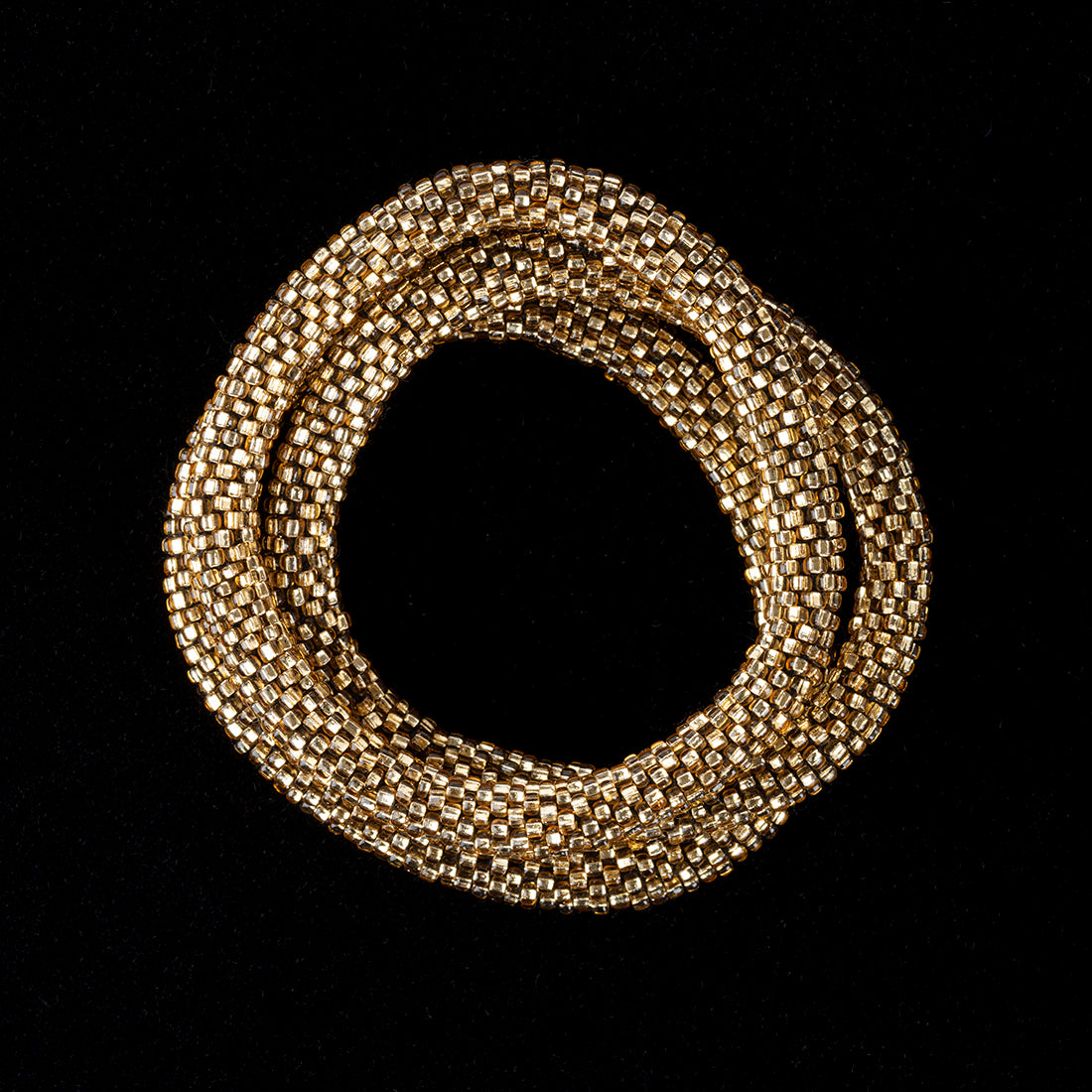 Golden Trio Bracelet Set