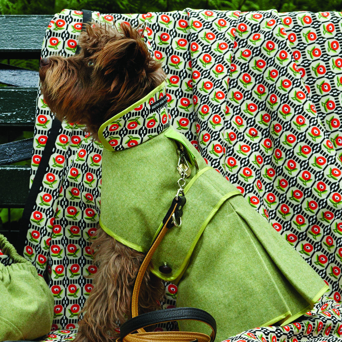 Apple Green Hund Coat