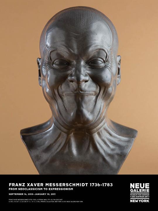 Exhibition Poster: Franz Xaver Messerschmidt, "A Strong Man", 1771-83