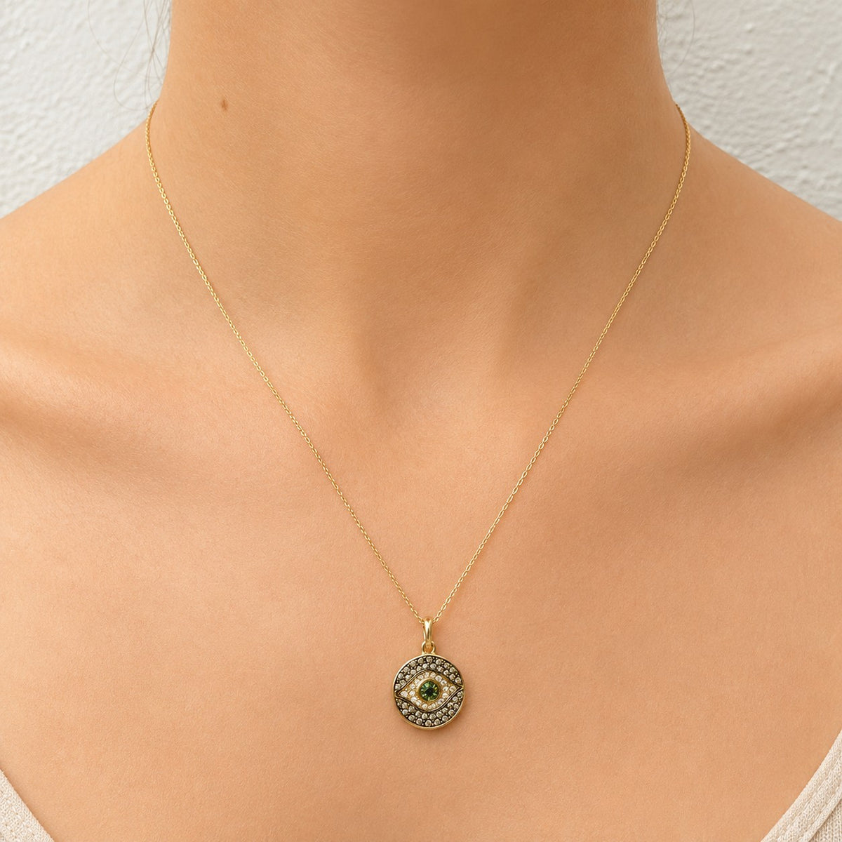 Protective Eye Necklace Mini