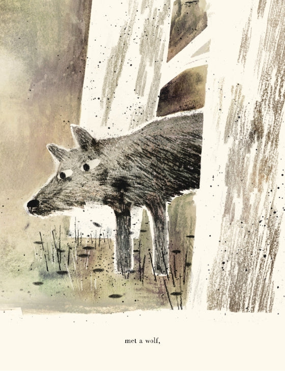 The Wolf, the Duck, and the Mouse By Mac Barnett and Jon Klassen Inner Page