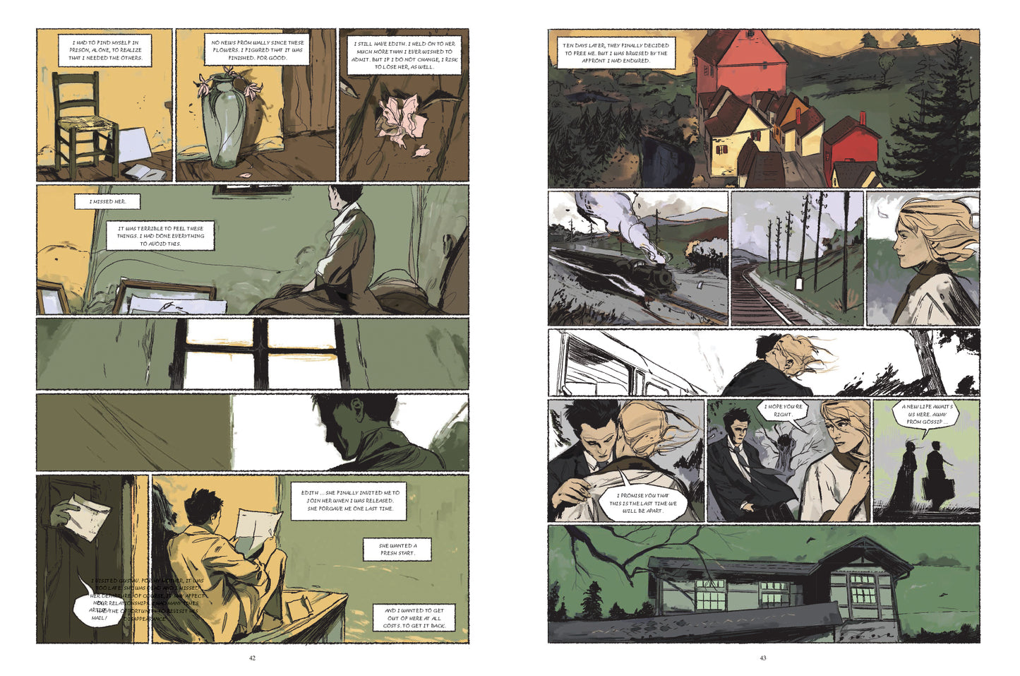Egon Schiele: His Life and Death
 by Xavier Coste Inner Page