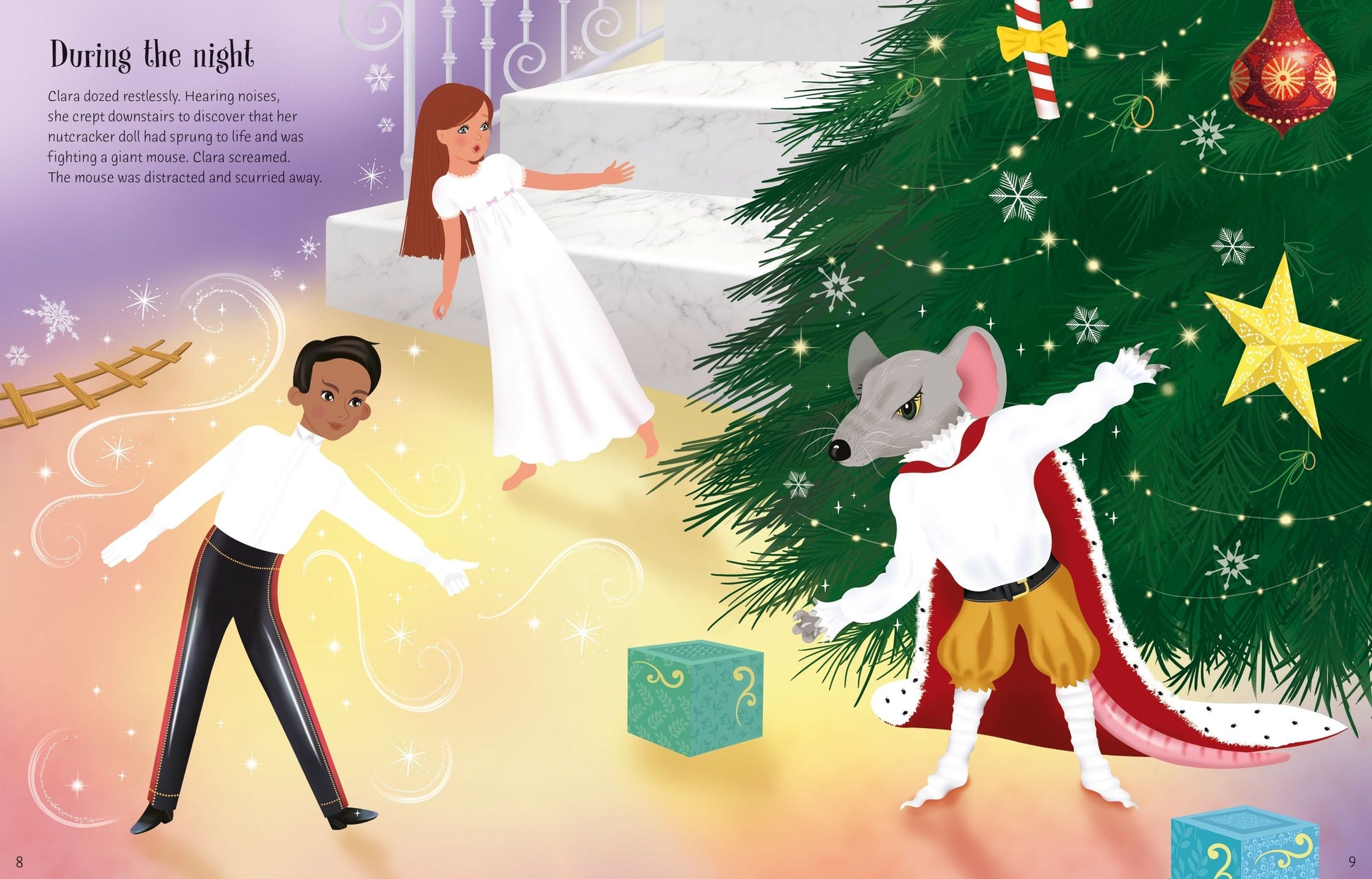 Sticker Dolly Dressing The Nutcracker By Fiona Watt and Antonia Miller Inner Page
