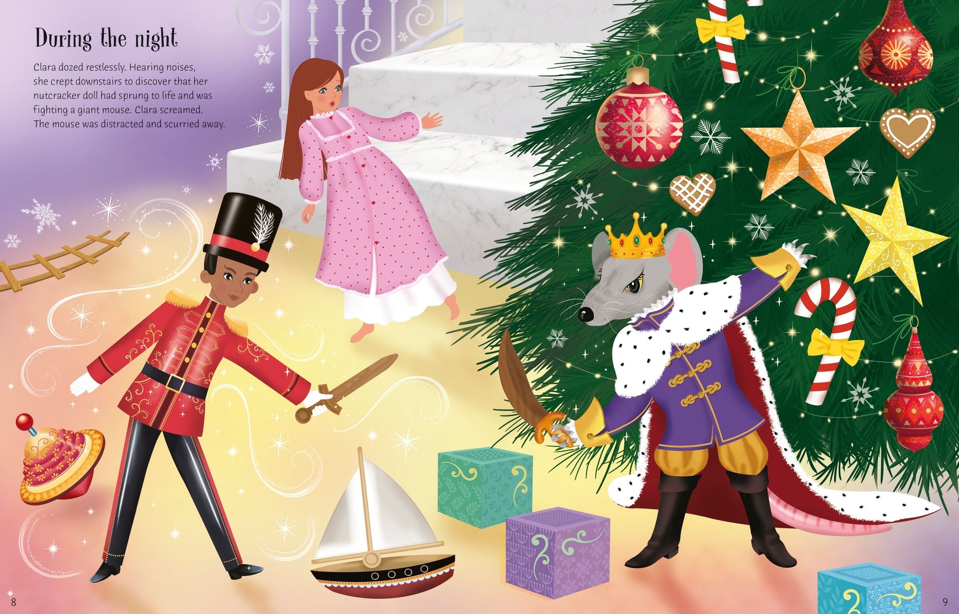 Sticker Dolly Dressing The Nutcracker By Fiona Watt and Antonia Miller Inner Page