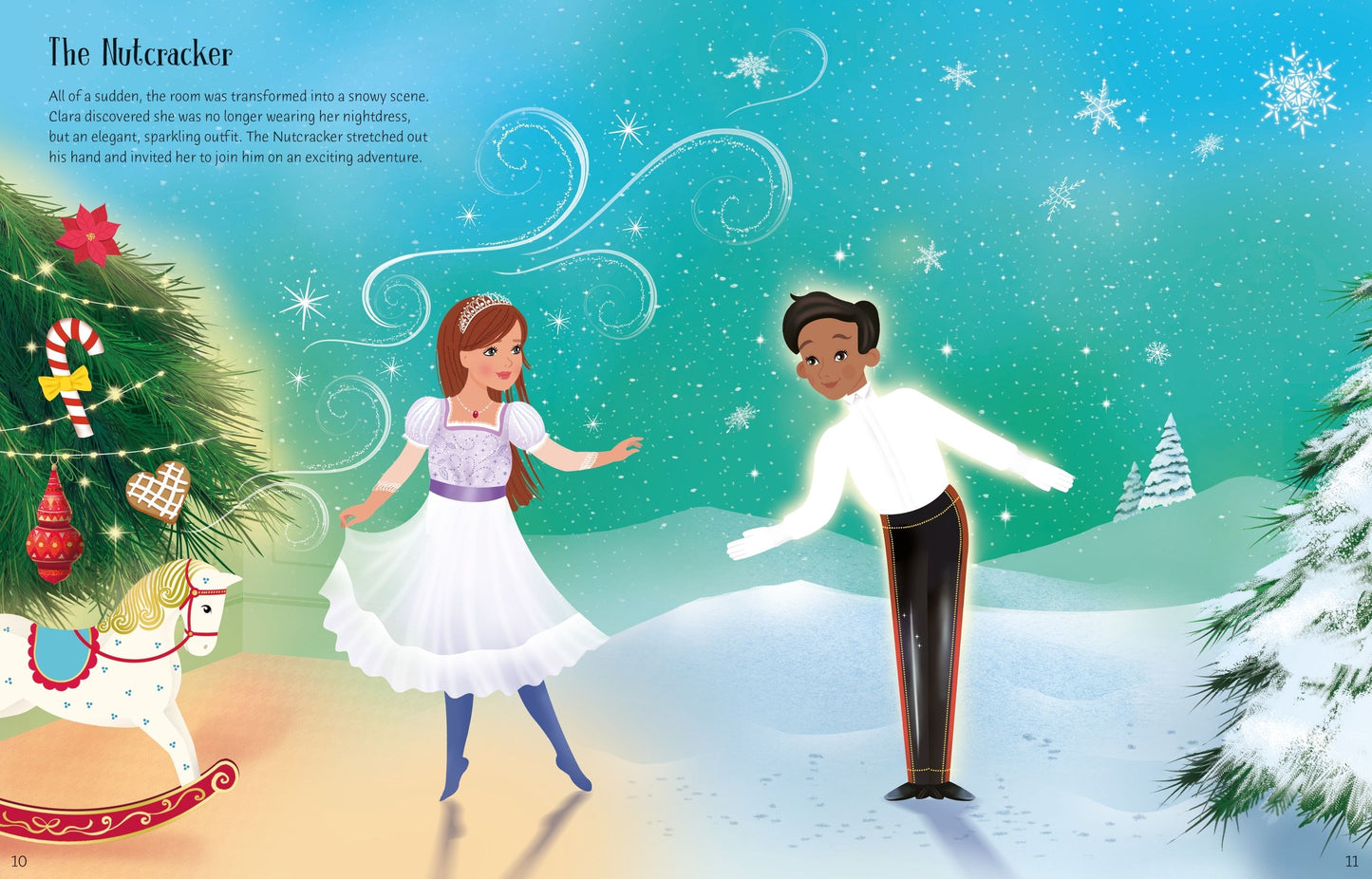 Sticker Dolly Dressing The Nutcracker By Fiona Watt and Antonia Miller Inner Page