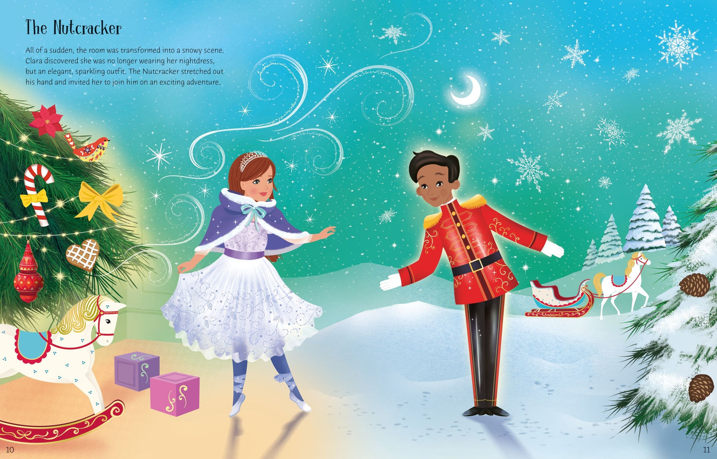 Sticker Dolly Dressing The Nutcracker By Fiona Watt and Antonia Miller Inner Page