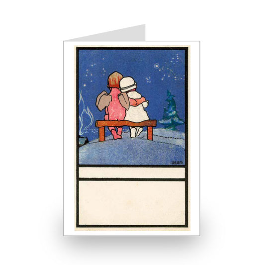 Anton Velim, Greeting Card, 1912 [Single Card]
