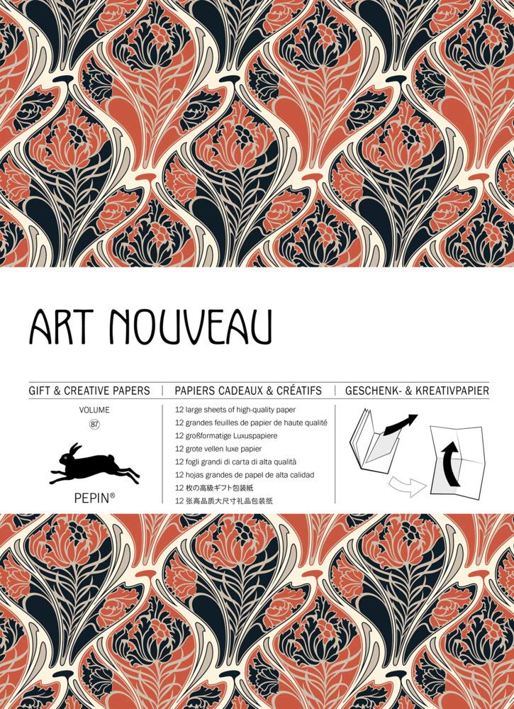 Art Nouveau Gift & Creative Papers by Pepin Press. Page One 