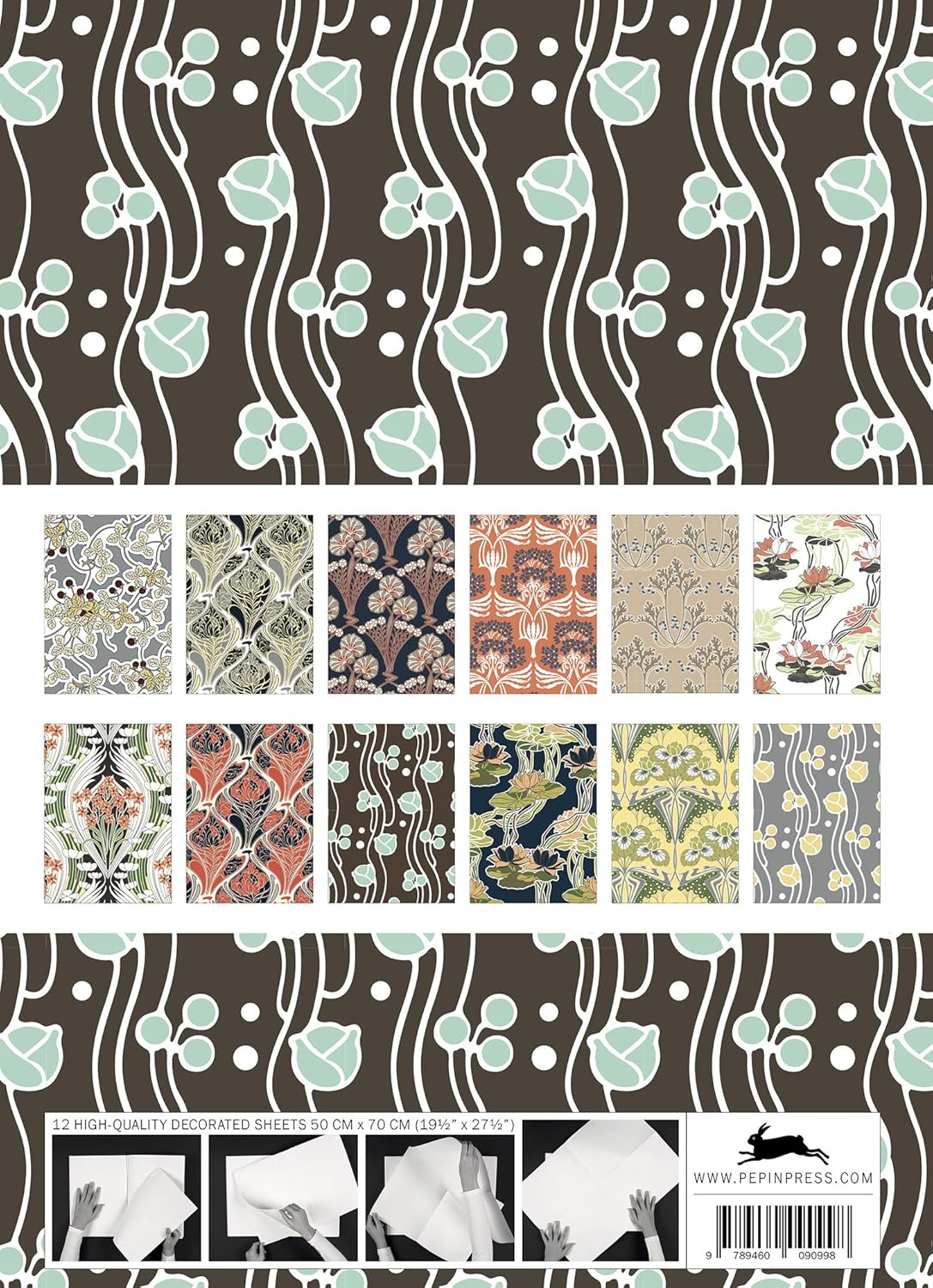 Art Nouveau Gift & Creative Papers by Pepin Press. Page Two 