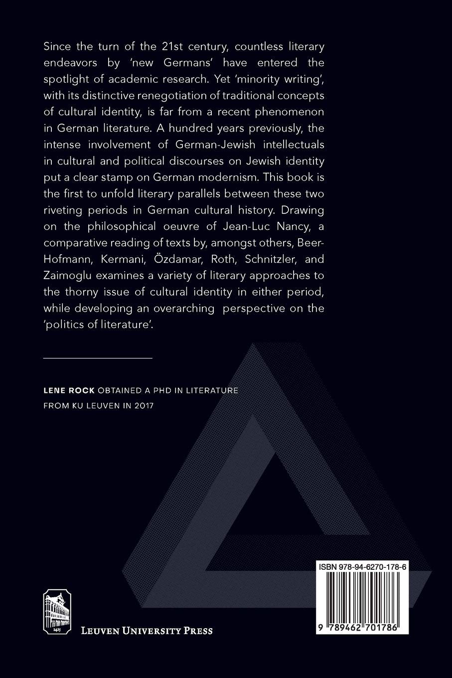 As German as Kafka by Lene Rock Back Cover