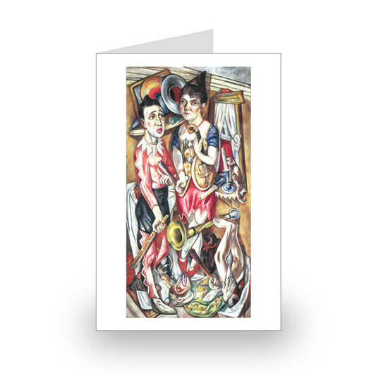 Max Beckmann: The Formative Years Exhibition Notecard [Large Single Card]