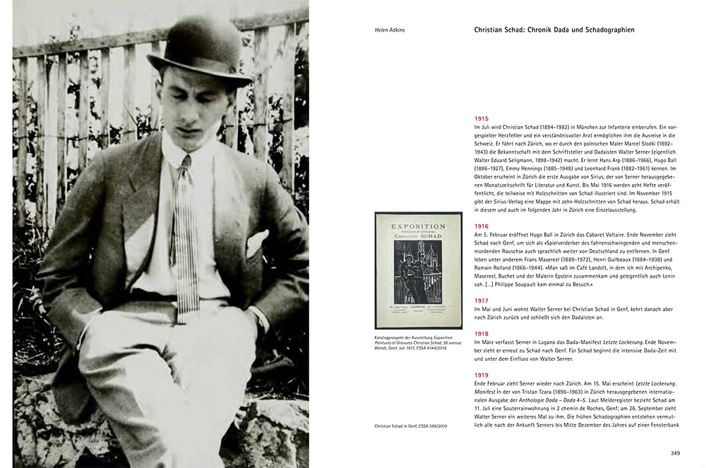 Catalogue Raisonne by Christian Schad 