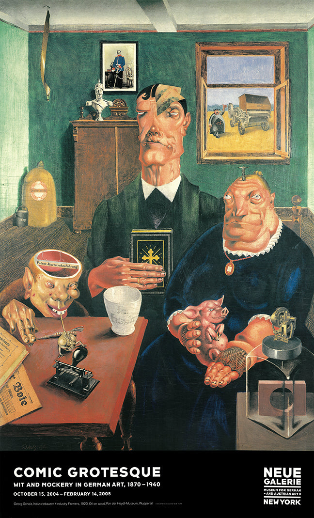 Comic Grotesque Exhibition Poster