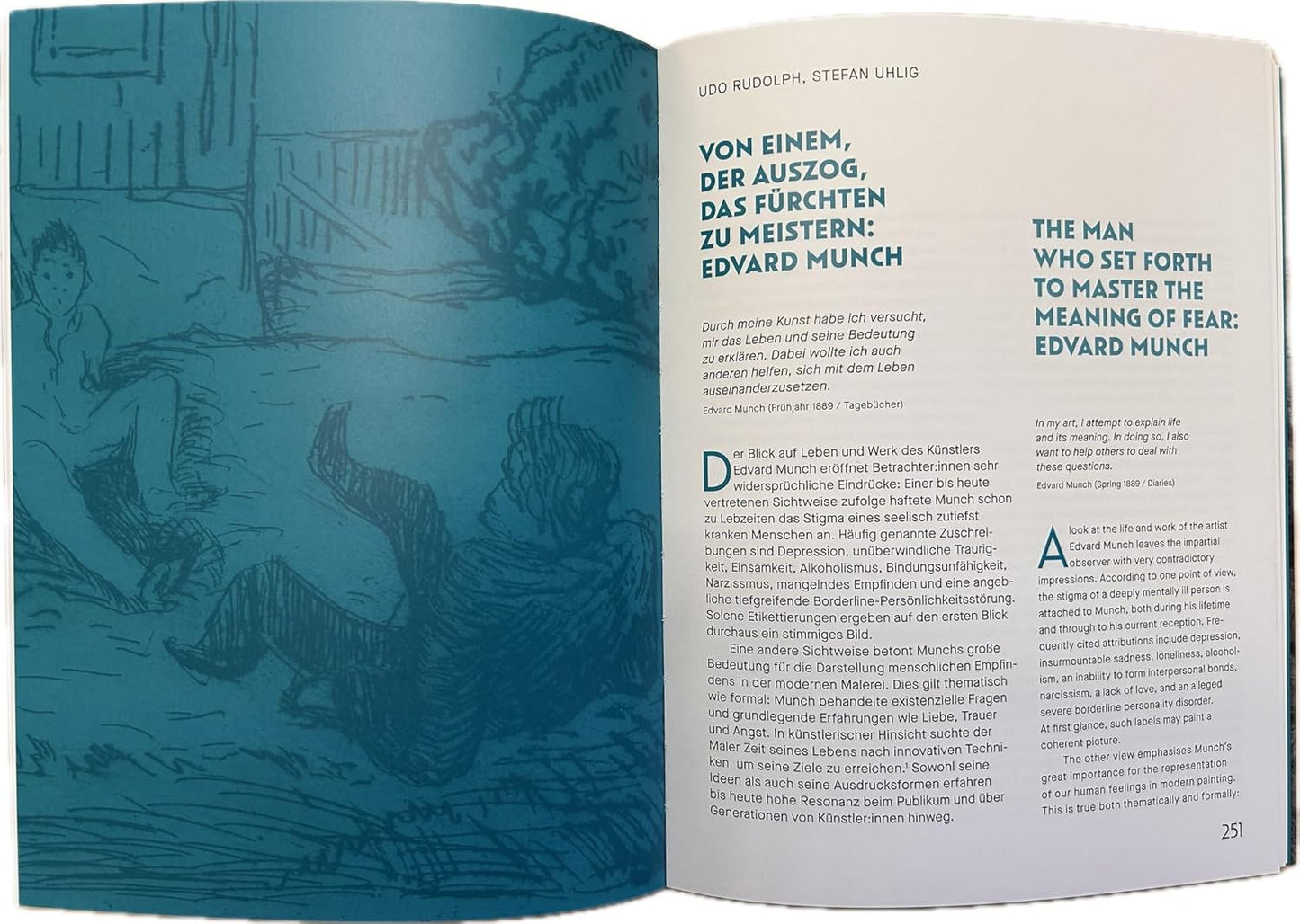 Edvard Munch: Angst.
By Kerstin Drechsel, Diana Kopka, Florence Thurmes, and Sina Tonn.
Page Five.