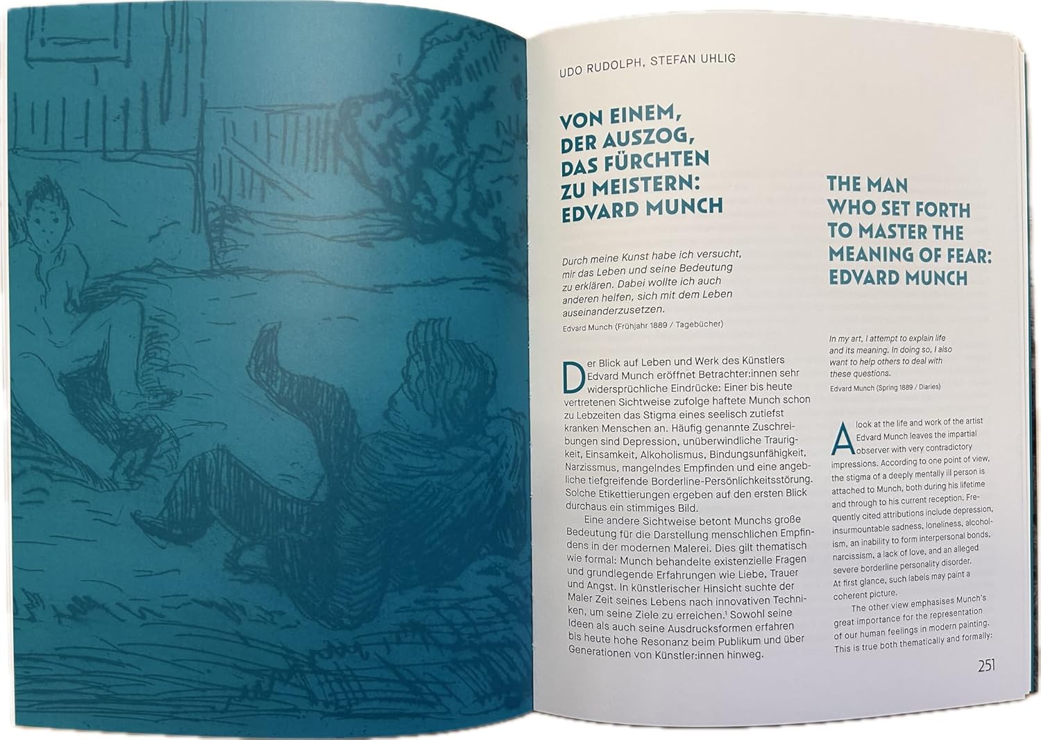 Edvard Munch: Angst.
By Kerstin Drechsel, Diana Kopka, Florence Thurmes, and Sina Tonn.
Page Five.