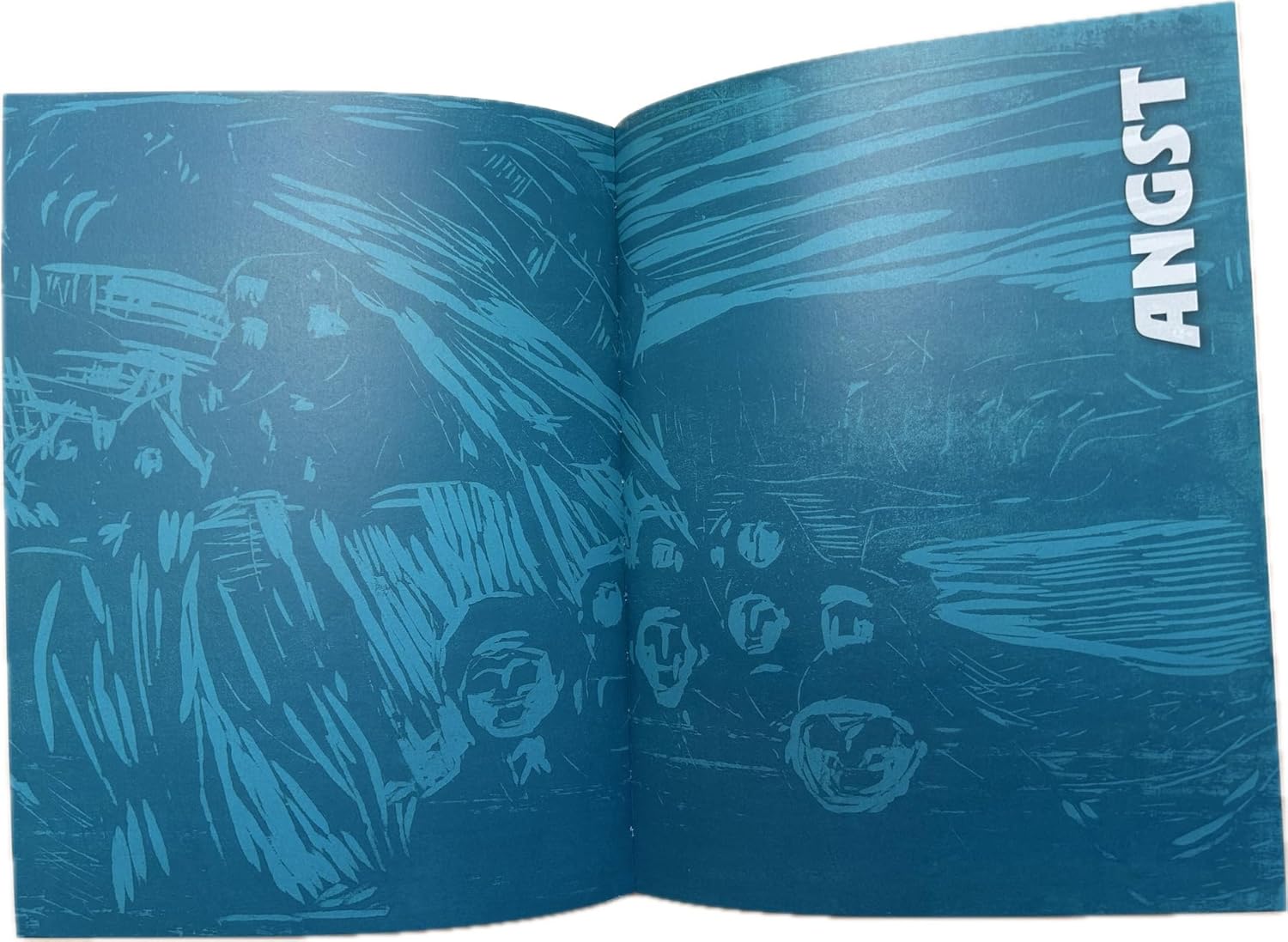 Edvard Munch: Angst.
By Kerstin Drechsel, Diana Kopka, Florence Thurmes, and Sina Tonn.
Page Six.
