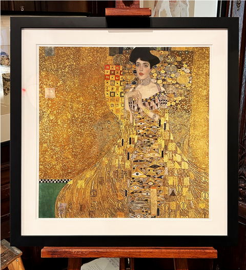 Gustav Klimt: Portrait of Adele Bloch-Bauer I [Giclée Print]