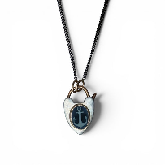 Jessica Kagan Cushman Padlock Pendant on a Chain