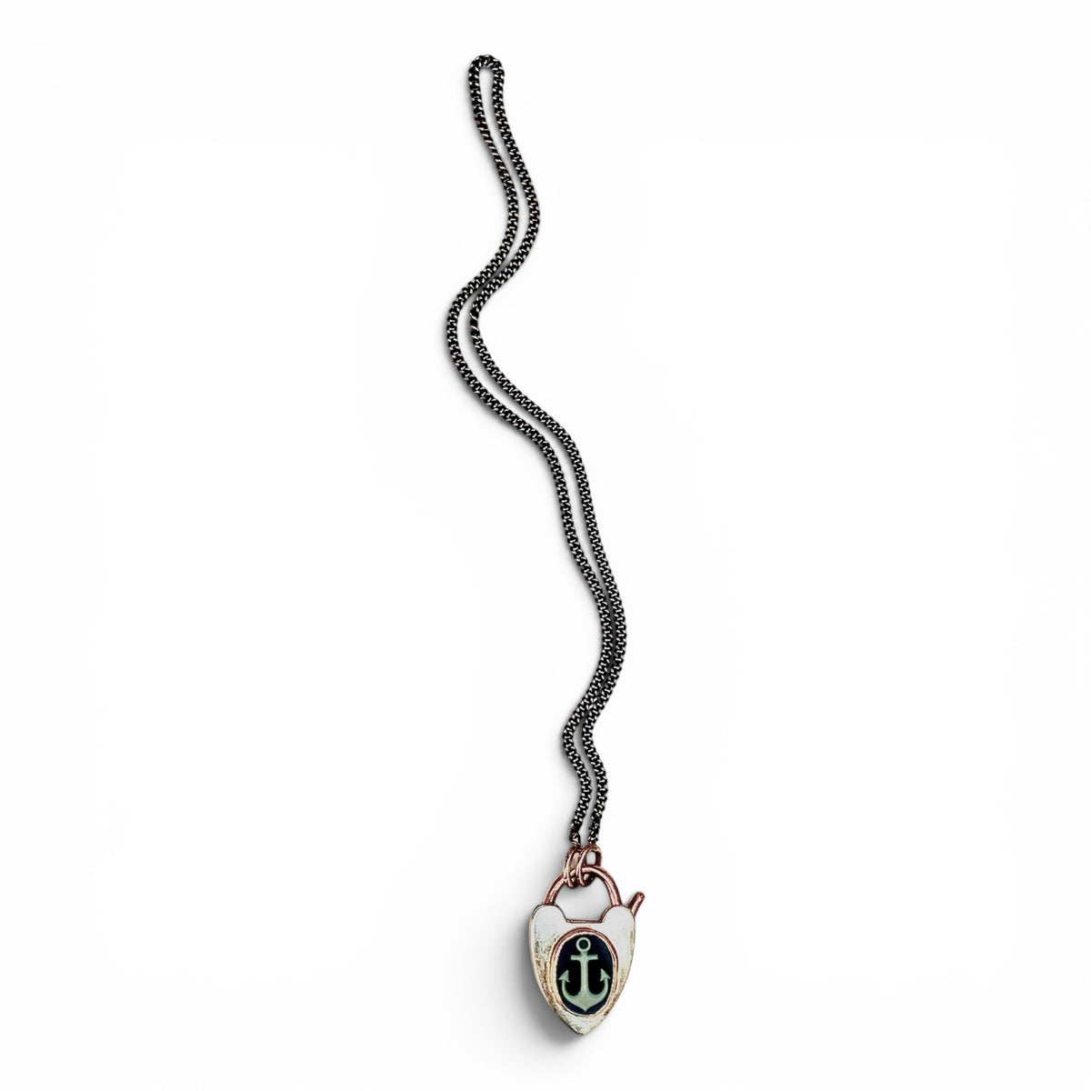 Jessica Kagan Cushman Padlock Pendant on a Chain