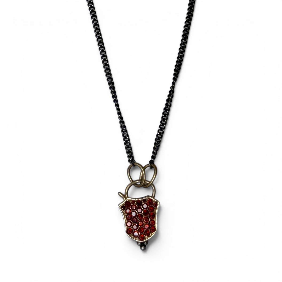 Jessica Kagan Cushman Padlock Pendant on a Chain