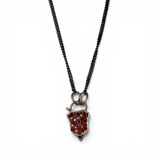 Jessica Kagan Cushman Padlock Pendant on a Chain