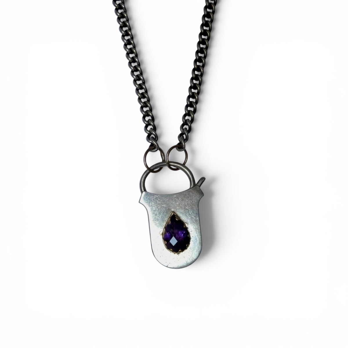 Jessica Kagan Cushman Padlock Pendant on a Chain