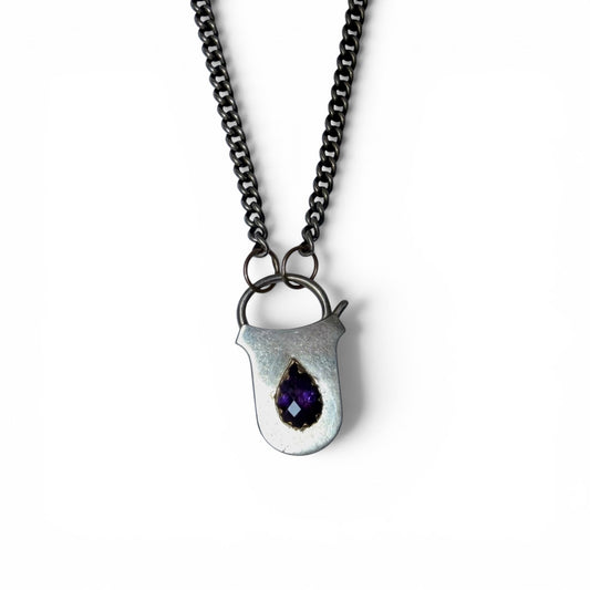 Jessica Kagan Cushman Padlock Pendant on a Chain