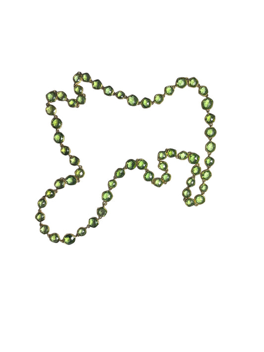 Gem Palace Peridot Link Necklace