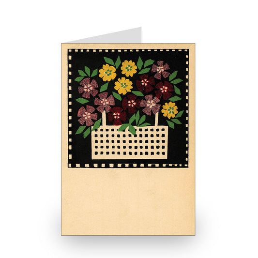 Basket of Flowers 36A by Leopoldine Kolbe