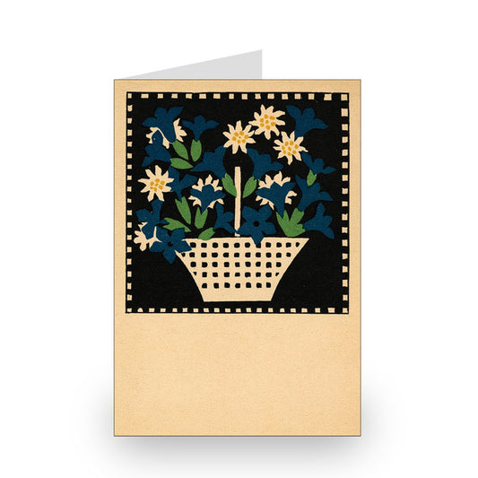 Basket of Flowers 40A by Leopoldine Kolbe