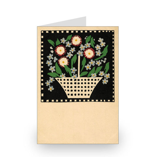 Basket of Flowers 44A by Leopoldine Kolbe