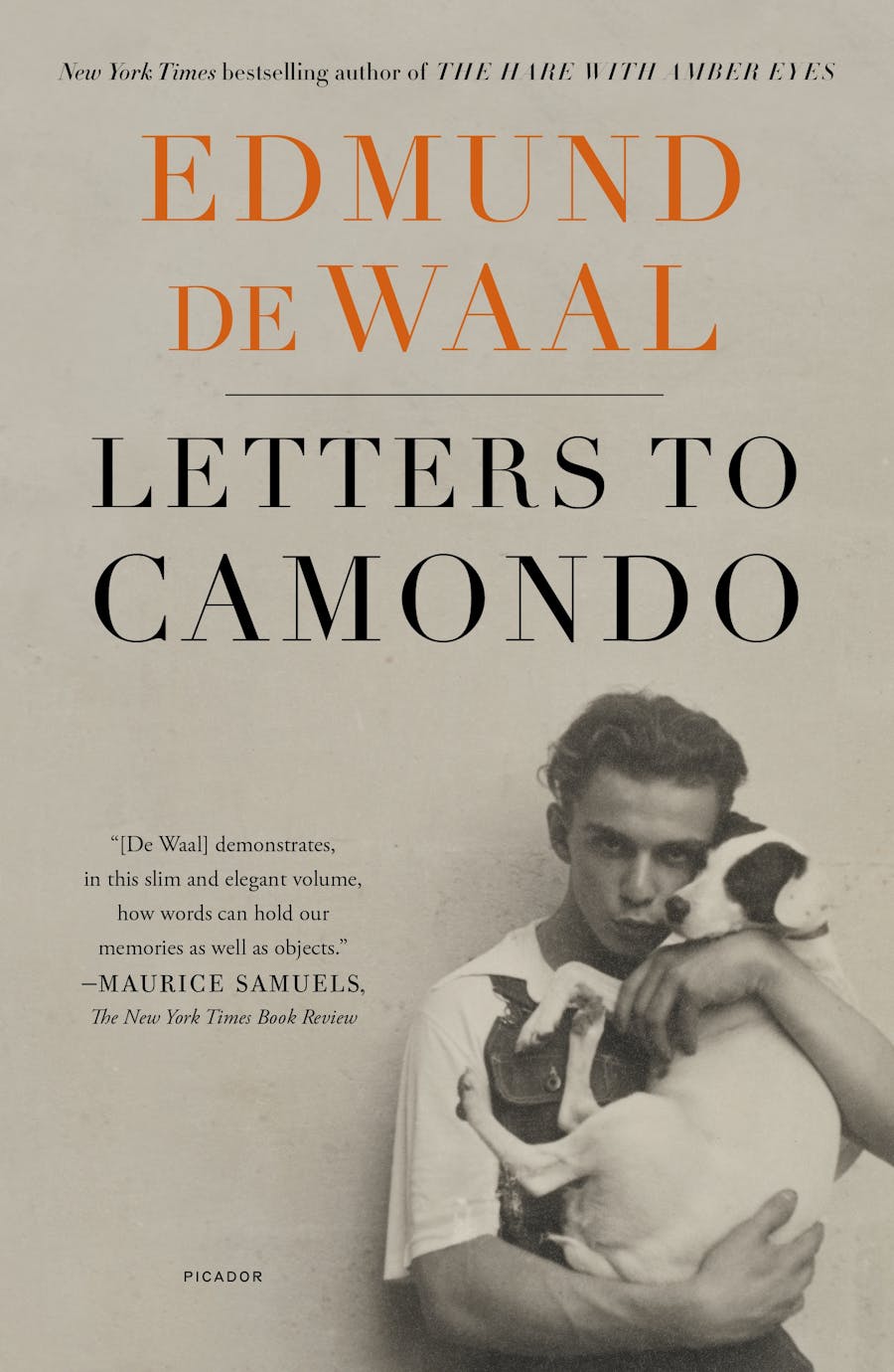 Letters to Camondo by Edmund de Waal