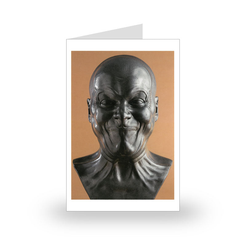 Franz Xaver Messerschmidt: A Strong Man [Large Single Card]