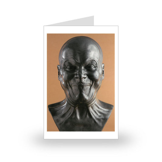 Franz Xaver Messerschmidt: A Strong Man [Large Single Card]