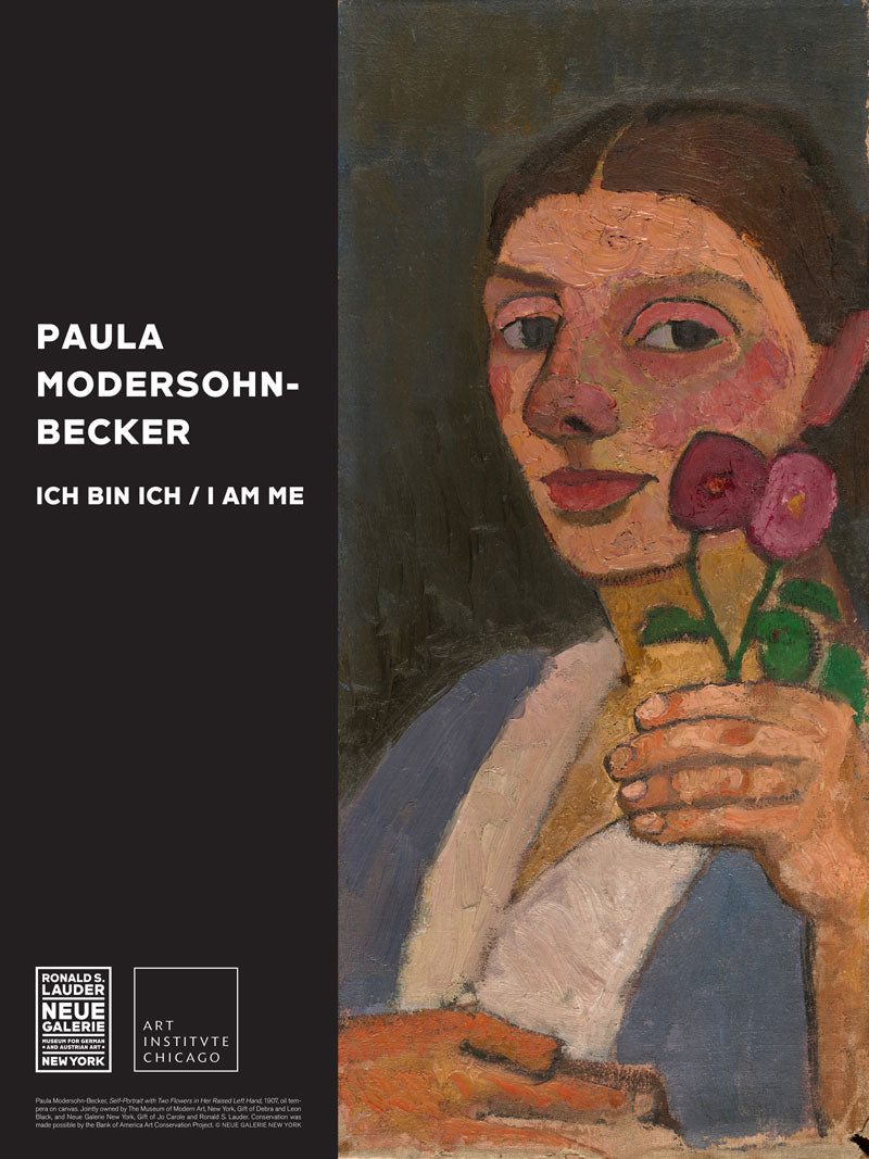 Paula Modersohn-Becker: Ich bin Ich / I Am Me Exhibition Poster