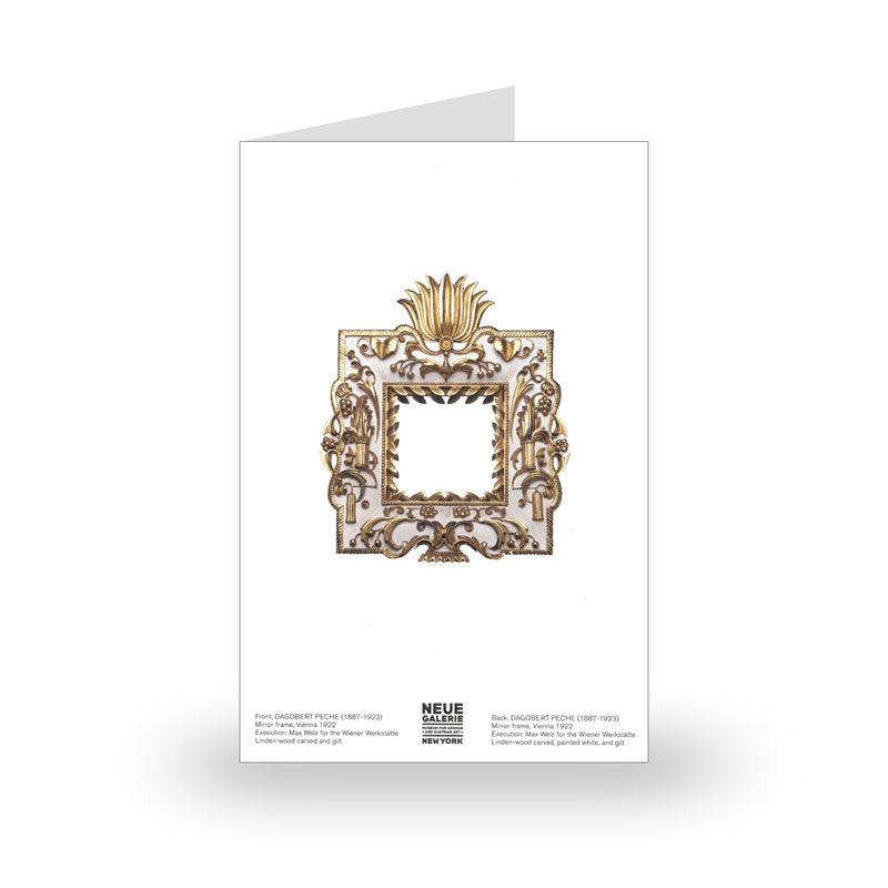 Dagobert Peche: Mirror Frame [Large Single Card]