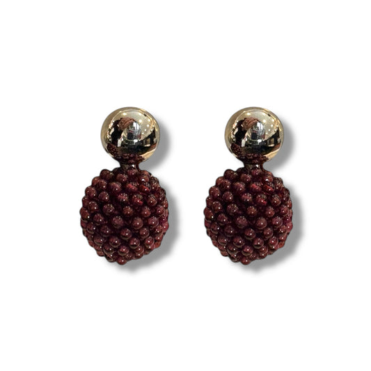 A. E. Köchert Garnet Ball Earrings