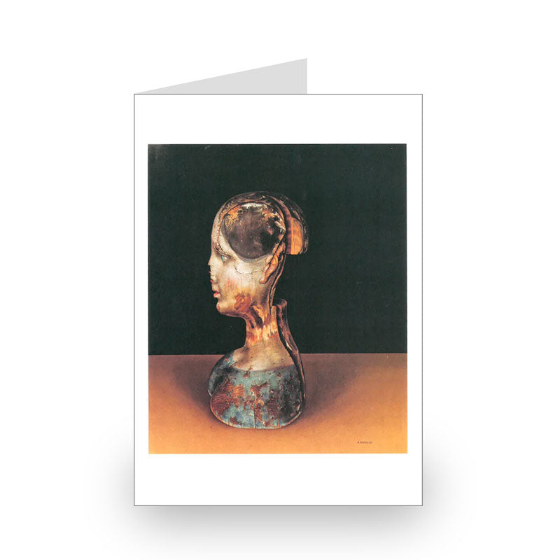 Rudolf Wacker, Damaged Head, 1934 [Single Card]