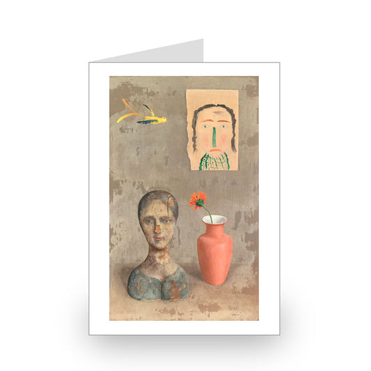 Rudolf Wacker, Two Heads, 1932 [Single Card]