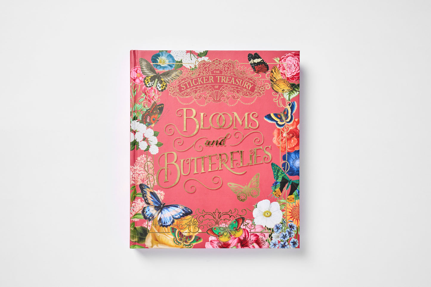The Sticker Treasury of Blooms and Butterflies
