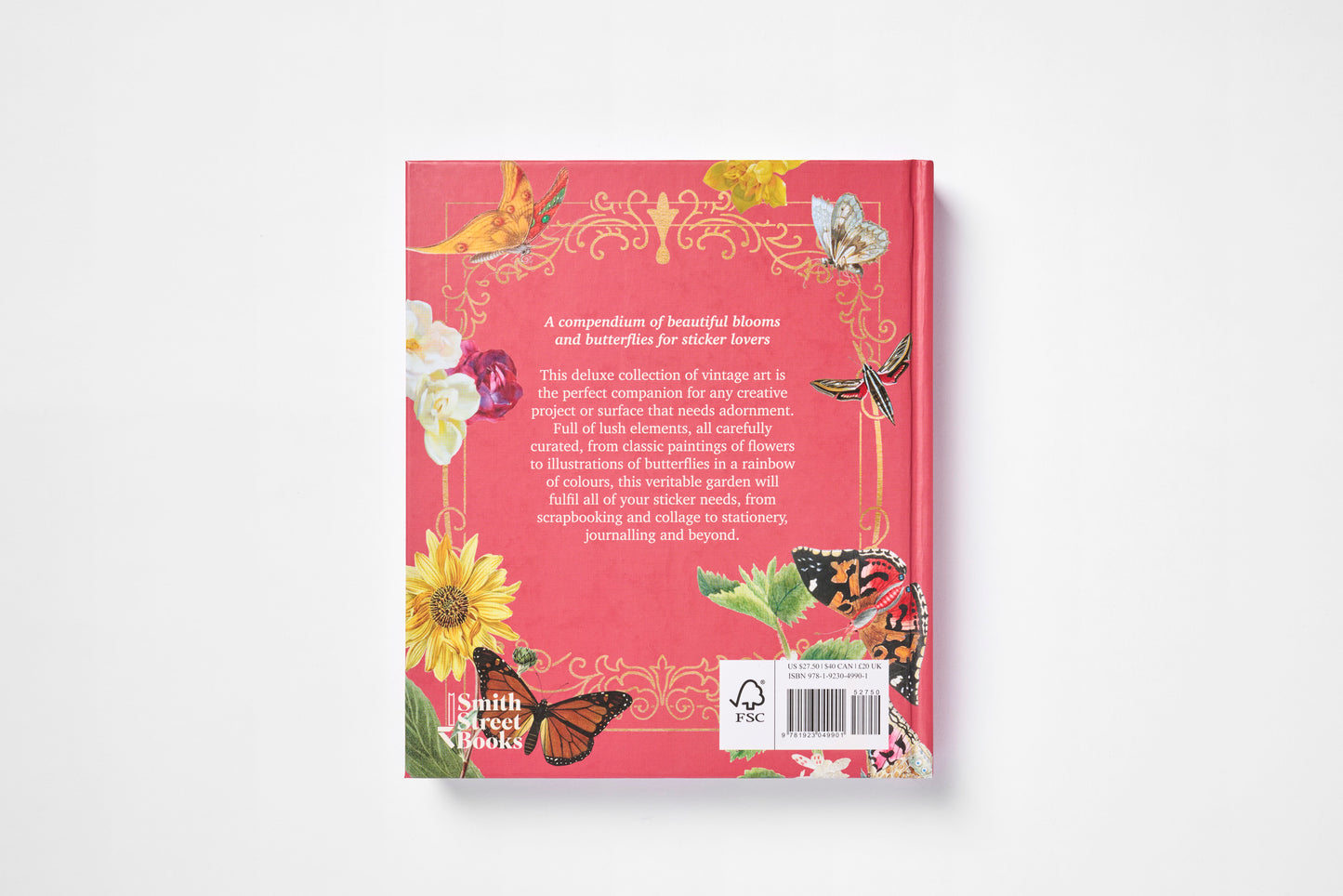 The Sticker Treasury of Blooms and Butterflies